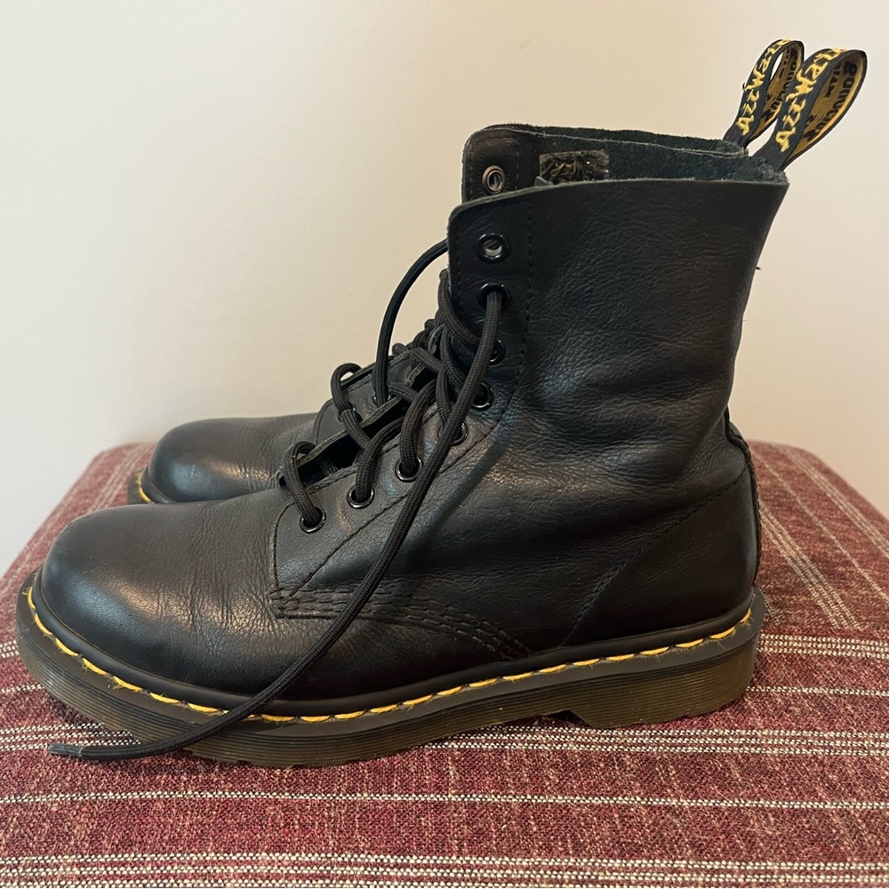 Dr. Martens 1460 Pascal Virginia Leather Lace Up Boots